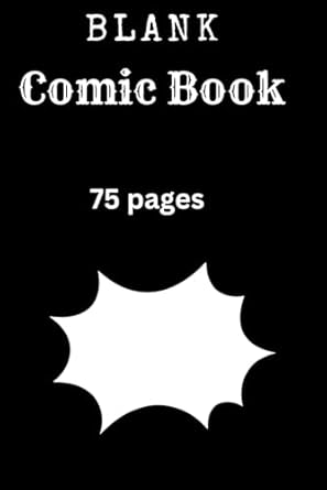 Blank Comic Book