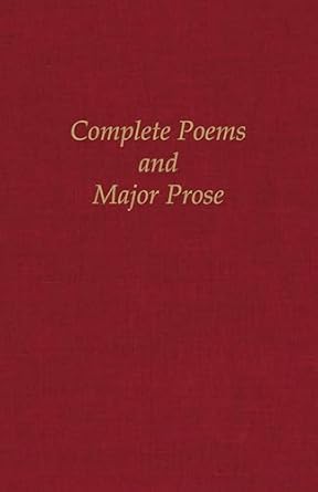 The Complete Poems and Major Prose