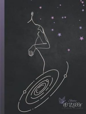 STAR NOTEBOOK JOURNAL PLANNER: Journal Notebook Lined Classic Hardcover – , 11 x 8.25 inches, 200 pages,