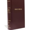 KJV, Pew Bible, Large Print, Red Letter Edition [Burgundy]: Holy Bible, King James Version