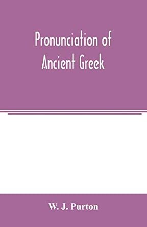Pronunciation of ancient Greek
