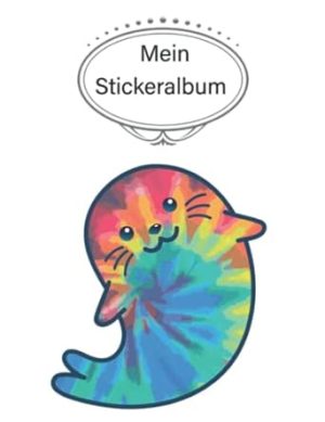 Mein Stickeralbum: stickeralbum leer zum sammeln von Stickern/stickeralbum leer Dichtungen /Geschenke für Jungen und Mädchen/Kein Silikonpapier zum wieder abziehen.