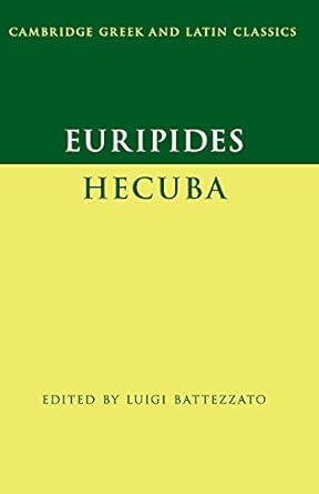 Cambridge Euripides: Hecuba Book - Paperback - 11 January 2018