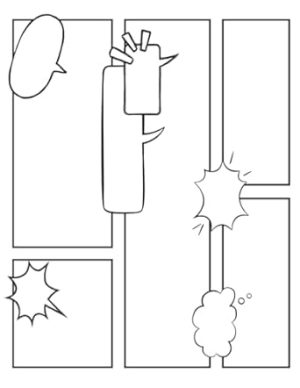 Fill-in-the-Blank Comic Book