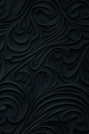 Writers Notebook: Black digital textured #4 Notebook with...