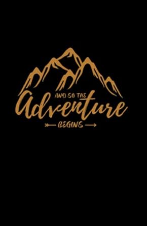 Travel planner journal "And so the adventure begins" - Travelers Notebook, Scrapbook / Roadtrip & Vacation organizer - with 170 pages: Travel ... - Great and Meaningful Travel Gift idea