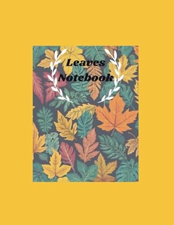 Notebook:Leaves notebook-notepad
