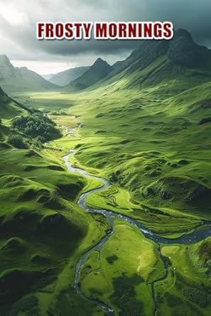 Frosty Mornings: Discreet Password Notebook with Alphabetical Organizer for Secure Information