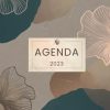 2023 Agenda (Muster): Grosser Jahresplaner/Jahreskalender (ein Tag pro Seite) mit Monats- und Tagesansichten und viel Platz für Notizen (Monatsplaner Wochenplaner) - organisiert ins neue Jahr!