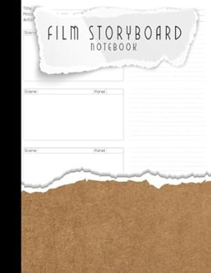 Film Storyboard Notebook: Thumbnail Sketchbook for Animators, Directors, Filmmakers, Storyboard Artist, TV Producers, Previs Artist, & Cinematographer
