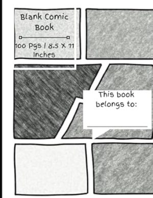 Blank Comic Book: Draw Your Own