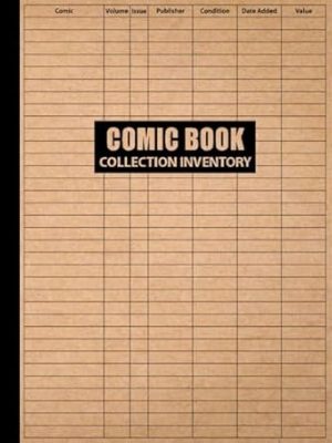 Comic Book Collection Inventory: Inventory Book Ideal for Comic Book Collectors.