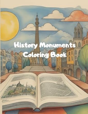 Monuments coloring book