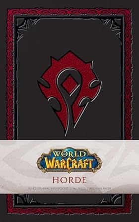 World of Warcraft: Horde Hardcover Ruled Journal