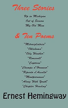 Three stories and ten poems