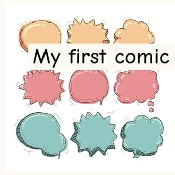 Blank comic book: My first comic