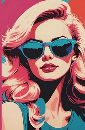 Blank Paper Sketchbooks: Notebook Journals for Students and Office, Sketchbook & Notebook, Girl comic cover with Blank Paper, Perfect for Journaling, ... and Writing ,110Pages, 5.25 x8 inches