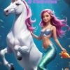 World of Mermaids & Unicorns: Fun Coloring Pages of Mermaids and Unicorns for Children Ages 4-8