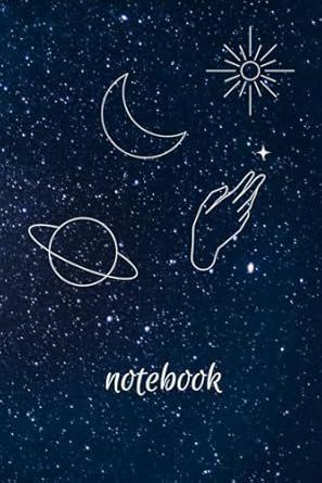 Sky Notebook: Night Sky , stars notebo