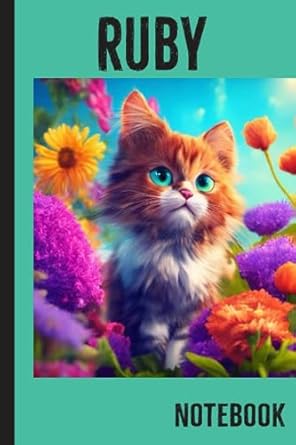 Ruby notebook: Personalized notebook for Girls and women-over 120 Pages,6*9 Writing Diary For Ruby-great gift idea .