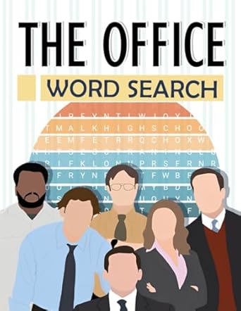 The Office Word Search Large Print: Explore the Hilarious World of The Office with Themed Puzzles, Ideal for Fans of the Iconic TV Show