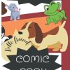 This is My Comic Book_Plain Comic Book_ colorful Animal chart Paperback_120 pages ("6 x 9") size