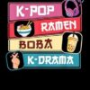 K-Pop Ramen Boba K-Drama: A Binge-Worthy Journal for Superfans