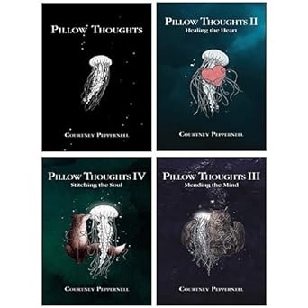 Pillow Thoughts Collection 4 Books Set By Courtney...