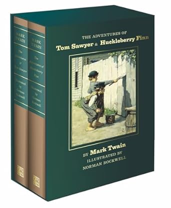 Adventures of Tom Sawyer and Huckleberry Finn: Norman Rockwell Collector's Edition