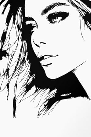 Elegance in Monochrome Journal Notebook: Empowering Creativity