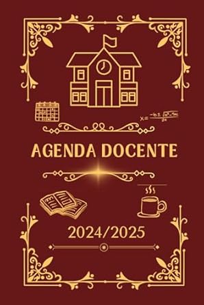 AGENDA DOCENTE: Diario per Insegnanti 2024/2025 | Mensile e Settimanale | Registro voti | Calendario | Planner Annuale e Mensile