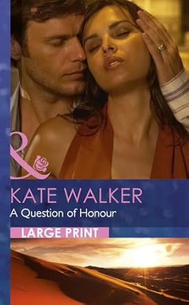 A QUESTION OF HONOUR LARGE PRINT