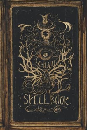 Spellbook: Blank page journal/notebook themed as a spellbook