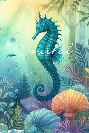 Seahorse Journal with Prompts