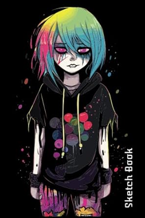 Sketch Book: Anime Sketch Book For Drawing And Sketching For Teen Girls.