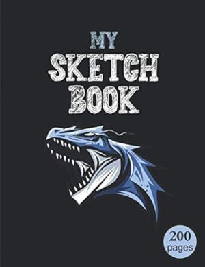 Sketchbook for Boys: Large 200 pages blank Drawing pad for children of all ages, KIDS SKETCH BOOK, 8.5 x 11 Page size for Sketching, Sketch pad for kids.