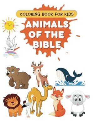 Coloring Book for Kids: Animals of the Bible