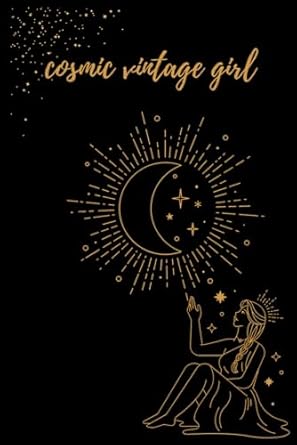 cosmic vintage girl: Cosmic Vintage Girl: Navigating the Stars with Retro Grace