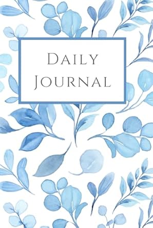 Blue Floral Journal