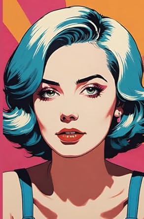 Blank Paper Sketchbook: Notebook Journals for Students and Office, Sketchbook & Notebook, Girl comic cover with Blank Paper, Perfect for Journaling, ... and Writing ,110Pages, 5.25 x8 inches