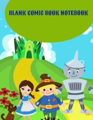 BLANK COMIC BOOK NOTEBOOK