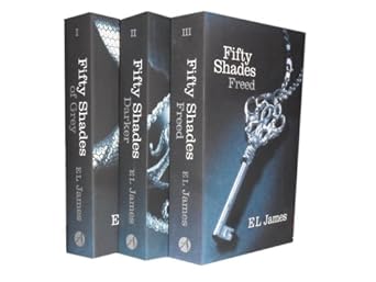 Fifty Shades Trilogy Collection E L James 3 Books Set Pack