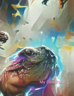 T-Rex Multiverse 200P Notebook: 8.5x11 Narrow Ruled Paper for Ideas, Notes and Jotting