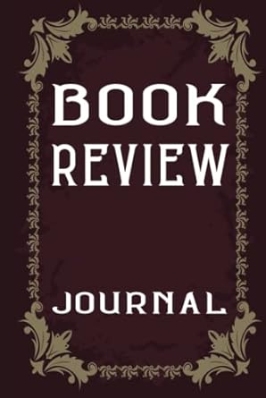 Book Review Journal: Red Hardcover