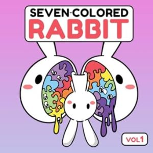 Seven Colors Of Rabbit Photobook: Have Fun Times to Relaxation with Daily Humorous Story About Seven Colors Of Rabbit | With High Quality Pictures for Relaxation