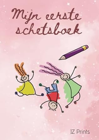 Mijn eerste schetsboek: A4 formaat teken en schetsboek voor kinderen