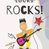Daddy ROCKS Password Log Book: 6 x 9 Comic Style Alphabetical Password Keeper for Dad, Husband and Rock Fans!