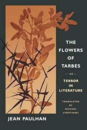 Flowers of Tarbes:: or, Terror in Literature