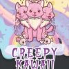 Creepy Kawaii Pastel Goth Coloring Book: Spooky Horror And Scary Gothic Coloring Pages For Adults And Kids