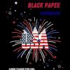 Black Paper Notebook 15: SPECIAL BLACK PAPER NOTEBOOK , LINED PAGES FOR GEL PENS AND WHITE INK Paperback 120 PAGES 8.5 x 11-inch